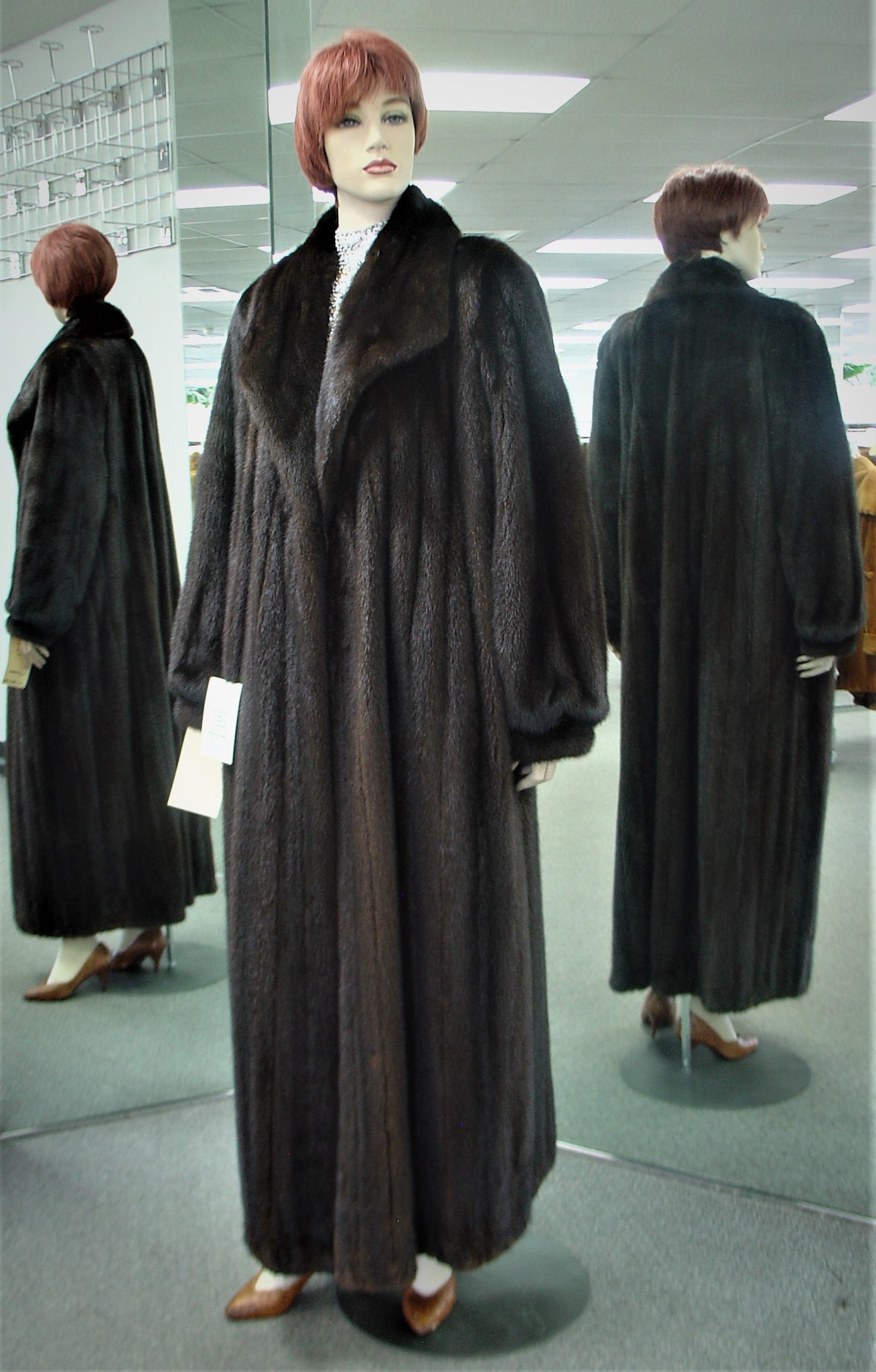 Used Mohagany Female Mink Coat