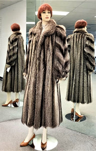 Used Raccoon Coat # 9759